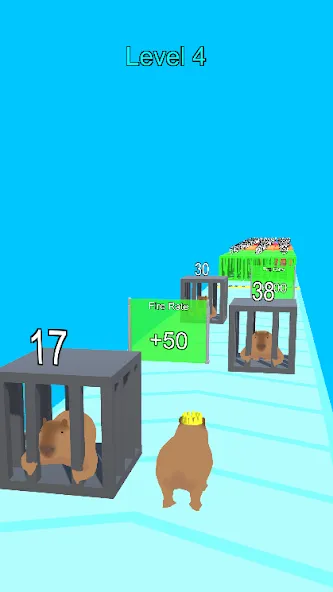 Capybara Run (Капибара Ран) [МОД: Много монет, Открытые уровни и Мега MOD] Screenshot 1