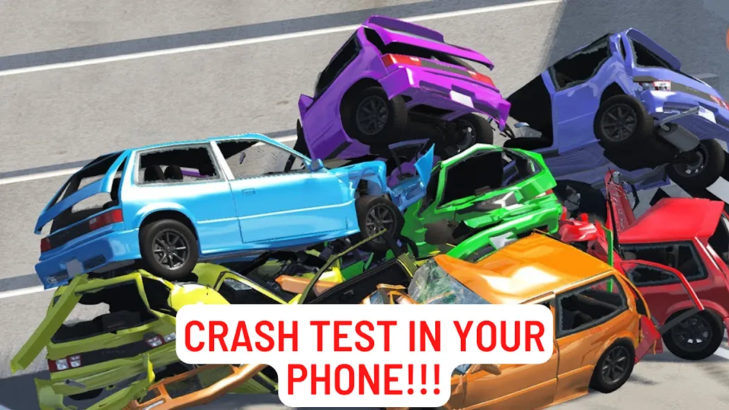 Car Crashing Simulator (Кар Крэшинг Симулятор) [МОД: Все открыто, Дополнительные деньги и Меню MOD] Screenshot 2