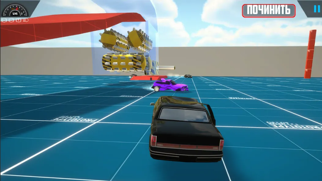 Car Crashing Simulator (Кар Крэшинг Симулятор) [МОД: Все открыто, Дополнительные деньги и Меню MOD] Screenshot 3