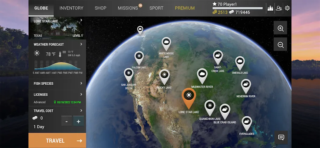 Fishing Planet (Фишинг Планет) [МОД: Меню, Бесконечные монеты и Открытые уровни] Screenshot 2