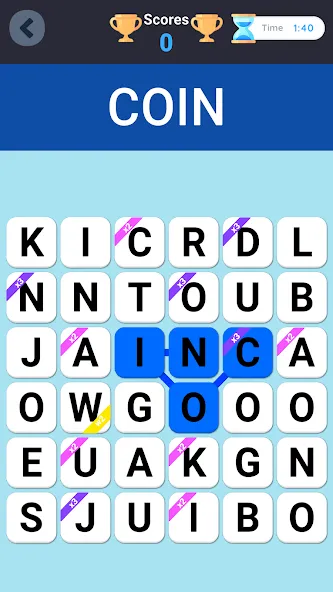 Wordell - Word Guess Fillword [МОД: Меню, Бесконечные монеты и Открытые уровни] Screenshot 4