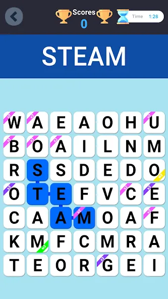 Wordell - Word Guess Fillword [МОД: Меню, Бесконечные монеты и Открытые уровни] Screenshot 5