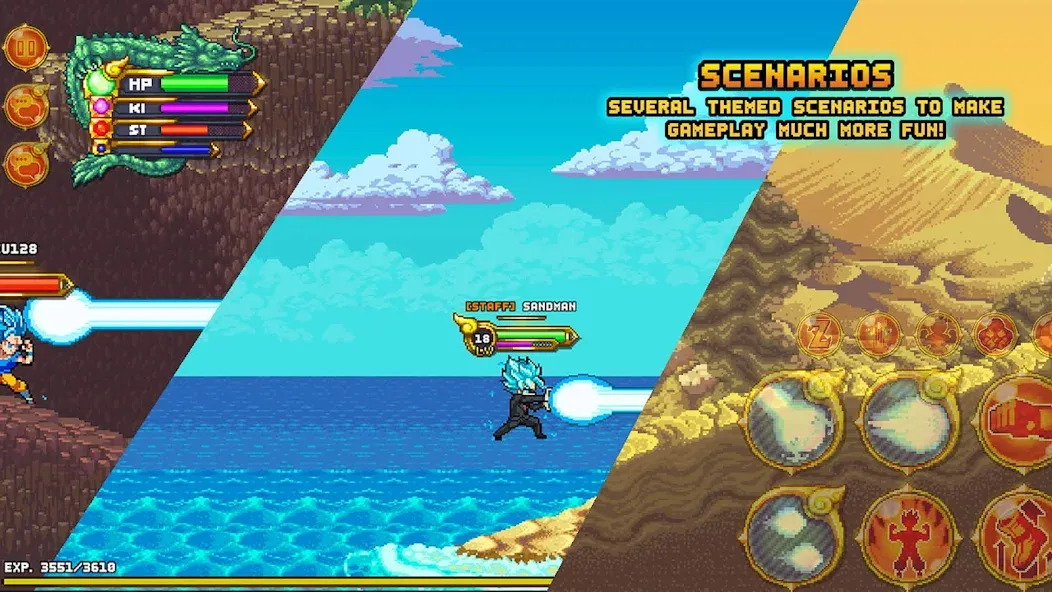 XENO BALL: LEGENDS WARRIORS (Ксено болл) [МОД: Деньги, Монеты и Меню MOD] Screenshot 3