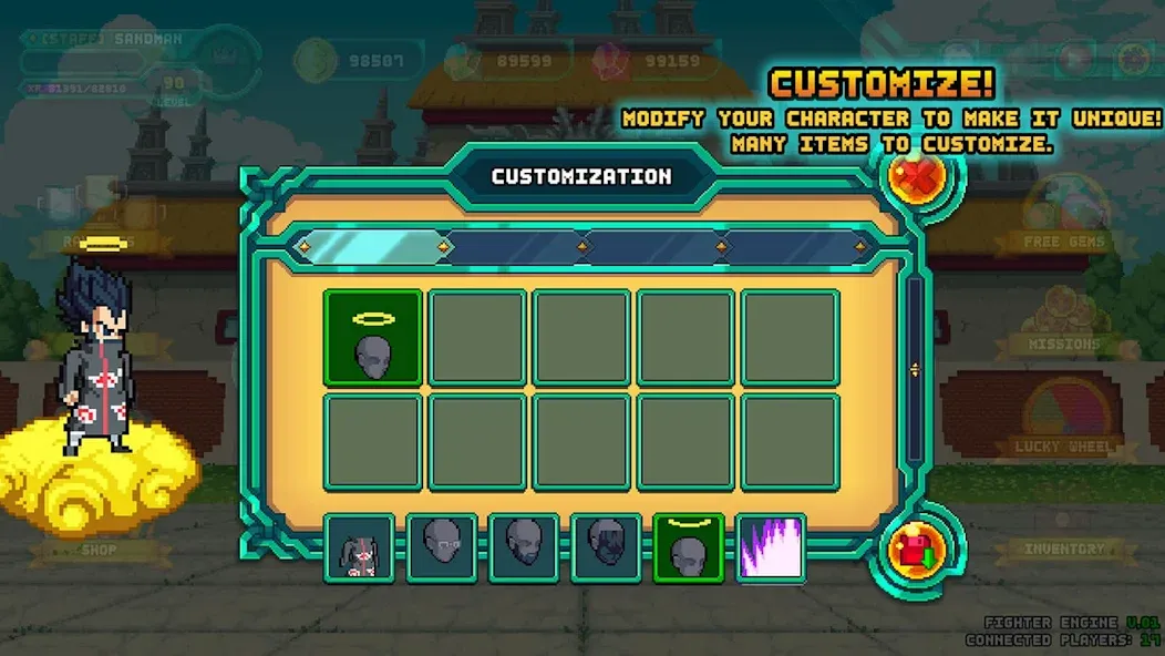 XENO BALL: LEGENDS WARRIORS (Ксено болл) [МОД: Деньги, Монеты и Меню MOD] Screenshot 5