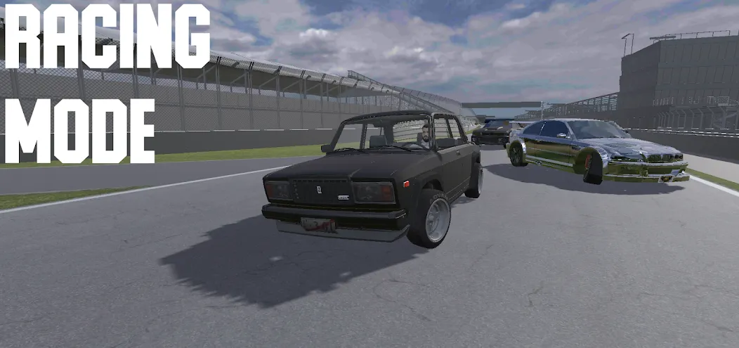 Sensitive Car Racing (Сенситив Кар Рейсинг) [МОД: Деньги, Монеты и Меню MOD] Screenshot 3