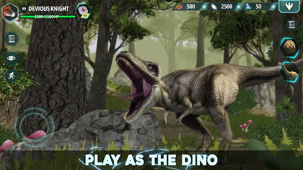 Dino Tamers - Jurassic MMO (Дино Дрессировщики) [МОД: Деньги, Монеты и Меню MOD] Screenshot 2