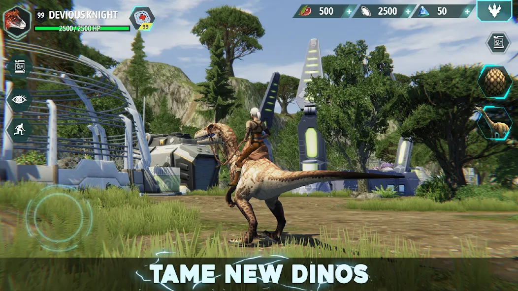 Dino Tamers - Jurassic MMO (Дино Дрессировщики) [МОД: Деньги, Монеты и Меню MOD] Screenshot 3