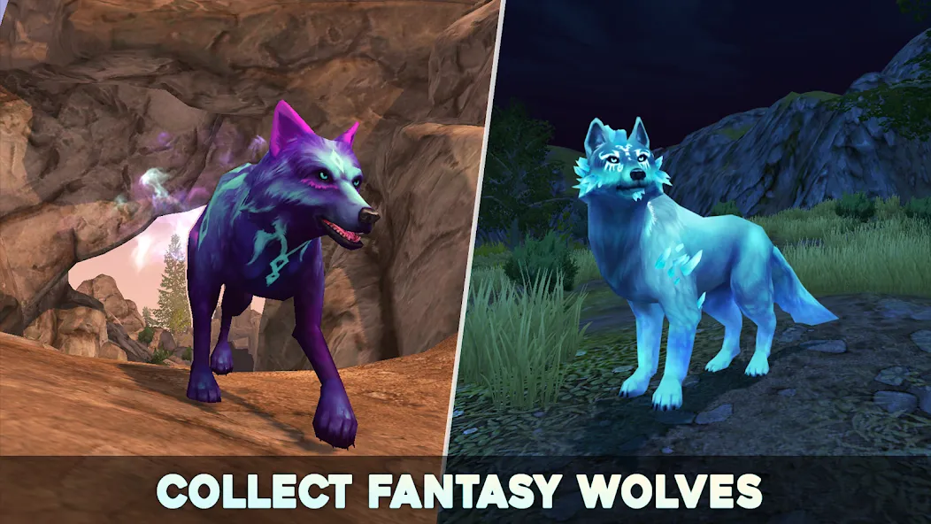 Wolf Tales - Wild Animal Sim (Вулф Тейлс) [МОД: Деньги, Монеты и Меню MOD] Screenshot 3