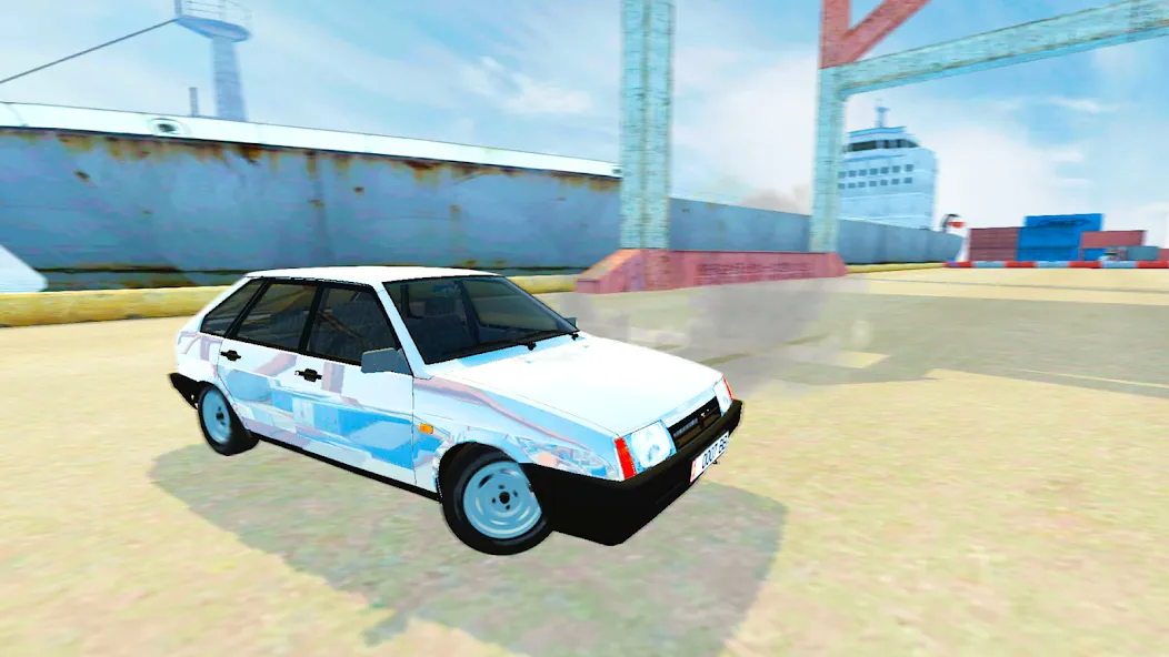 Lada Drift Simulator - Online [МОД: Меню, Бесконечные монеты и Открытые уровни] Screenshot 1