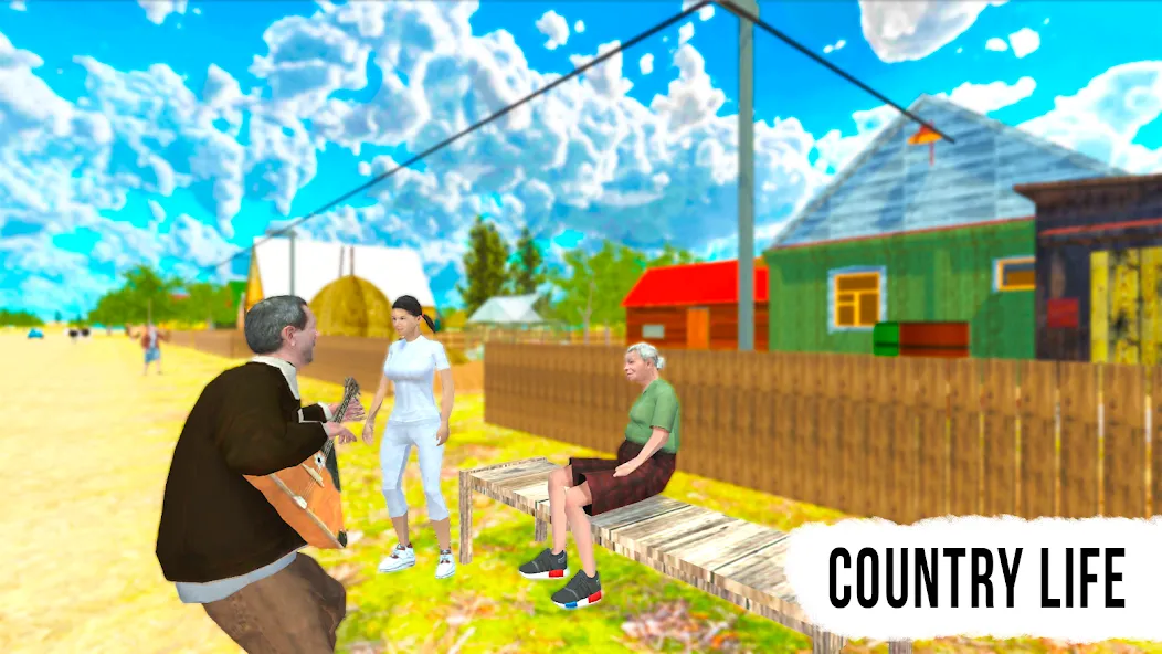 Russian Village: Online & LADA [МОД: Много монет, Открытые уровни и Мега MOD] Screenshot 3