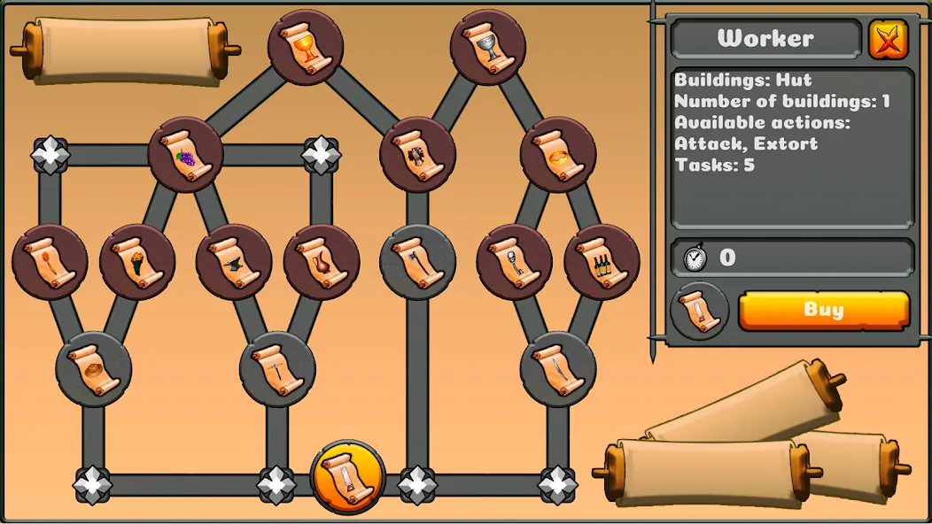 For the King: Middle Ages (Фор зе Кинг) [МОД: Деньги, Монеты и Меню MOD] Screenshot 3