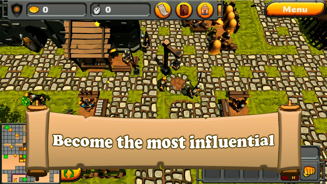 For the King: Middle Ages (Фор зе Кинг) [МОД: Деньги, Монеты и Меню MOD] Screenshot 4
