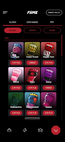 FAME MMA APP (ФЕЙМ ММА АПП) [МОД: Меню, Бесконечные монеты и Открытые уровни] Screenshot 5