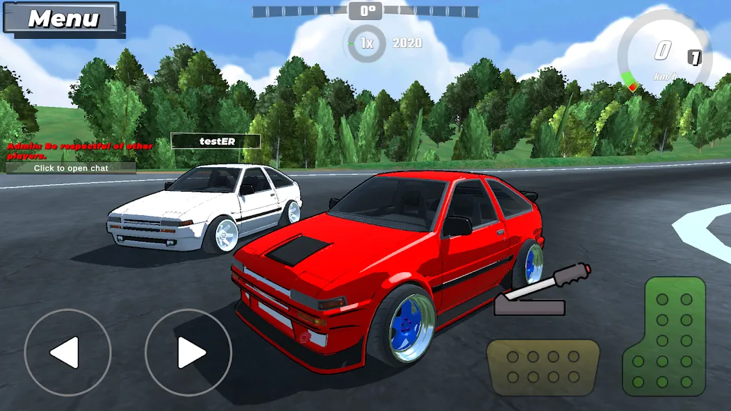 Drift King: Online (Дрифт Кинг) [МОД: Много денег, Монет и Все открыто] Screenshot 1
