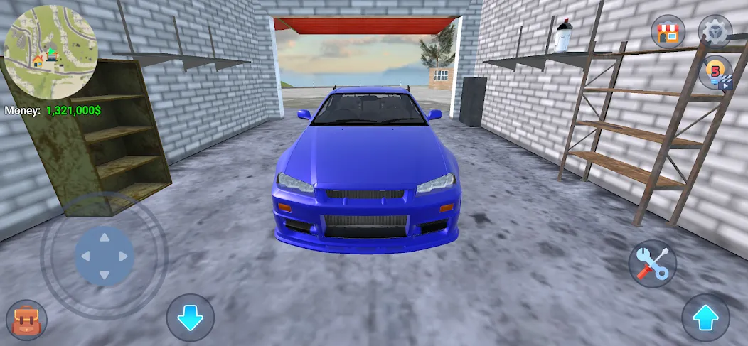 Mechanic 3D My Favorite Car (Механик 3D Моя Любимая Машина) [МОД: Деньги, Монеты и Меню MOD] Screenshot 1