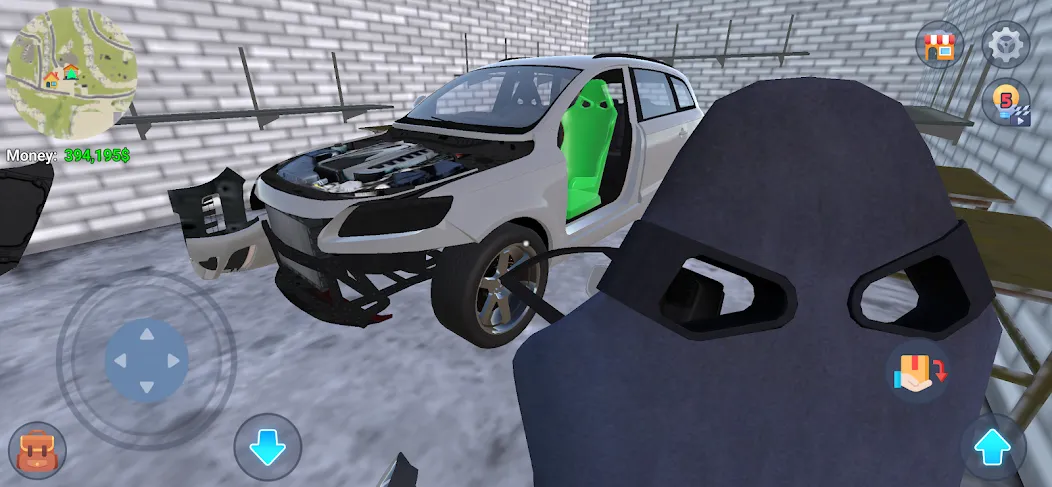 Mechanic 3D My Favorite Car (Механик 3D Моя Любимая Машина) [МОД: Деньги, Монеты и Меню MOD] Screenshot 3