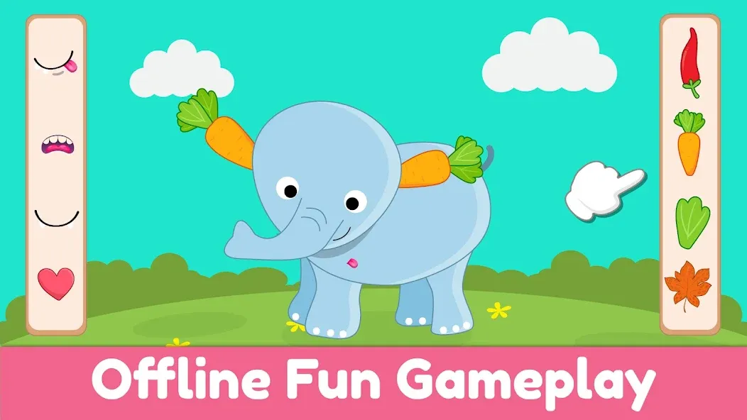 ElePant Kids Learning Games 2+ [МОД: Много денег, Монет и Все открыто] Screenshot 4