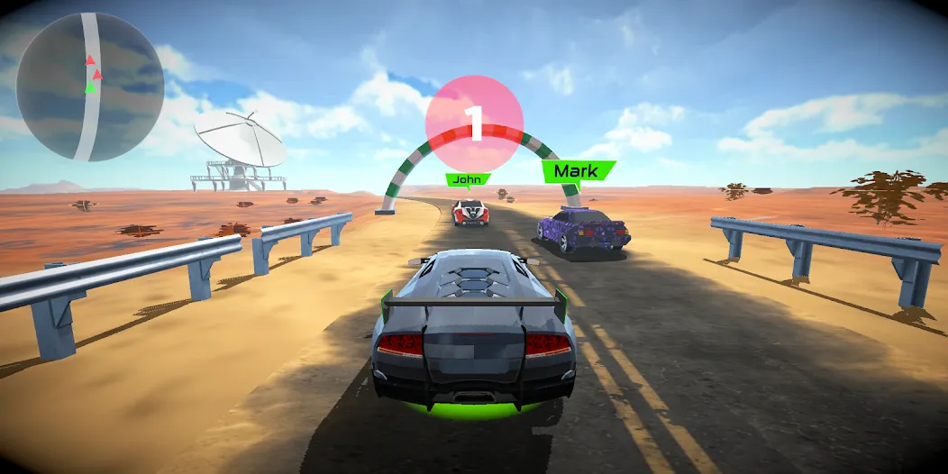 Rally Car : Extreme Fury Race (Ралли Кар) [МОД: Деньги, Монеты и Меню MOD] Screenshot 1