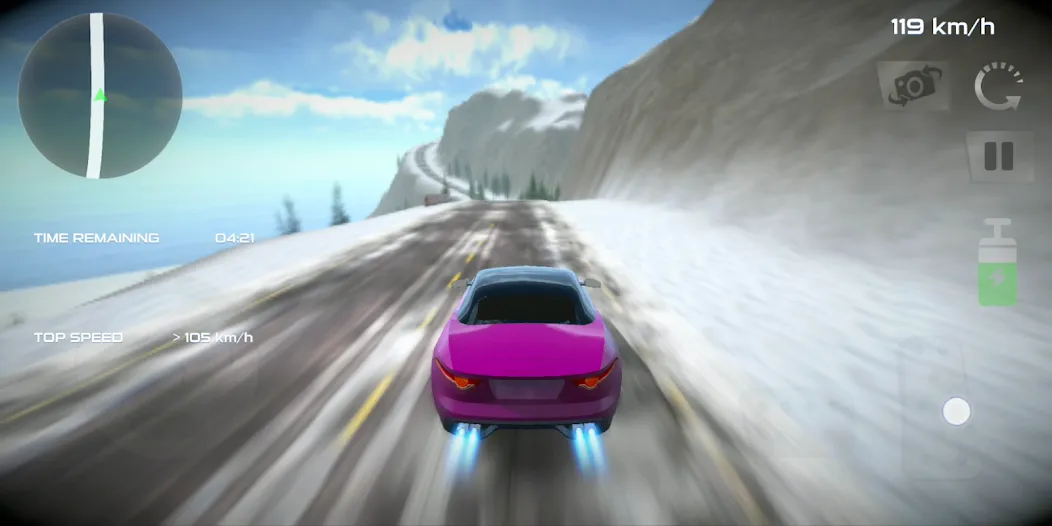 Rally Car : Extreme Fury Race (Ралли Кар) [МОД: Деньги, Монеты и Меню MOD] Screenshot 3