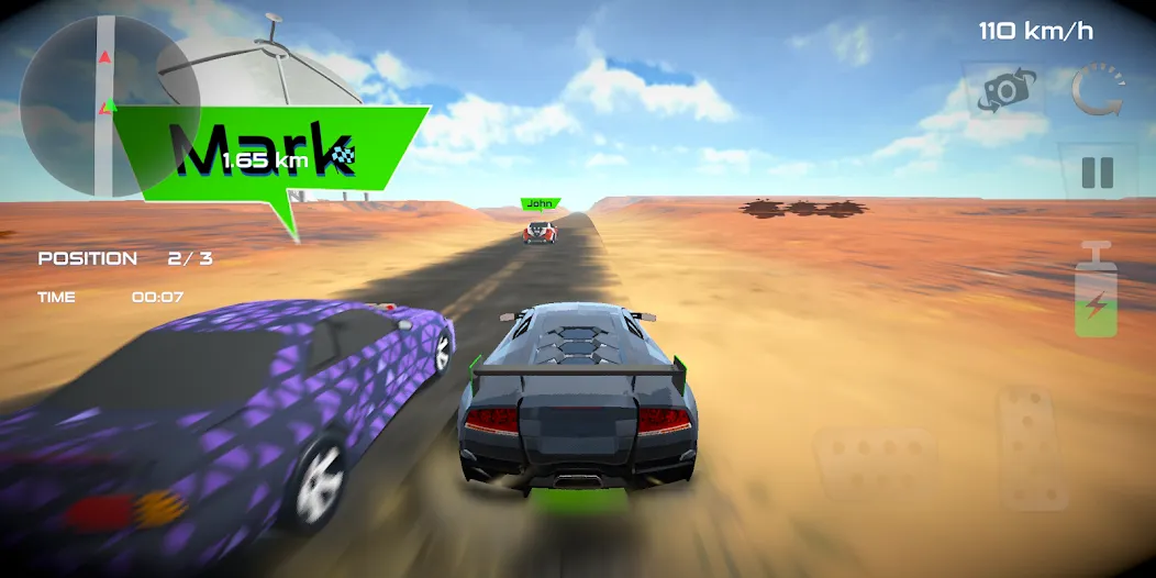 Rally Car : Extreme Fury Race (Ралли Кар) [МОД: Деньги, Монеты и Меню MOD] Screenshot 5
