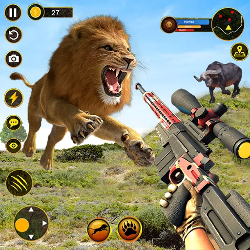 Sniper Animal Deer Hunter Game (Снайперские игры на животных) [МОД: Деньги, Монеты и Меню MOD] Screenshot 1
