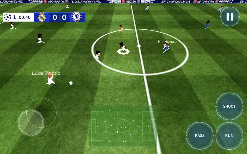 Champions League - UEFA Game (Чемпионс Лига) [МОД: Меню, Бесконечные монеты и Открытые уровни] Screenshot 4