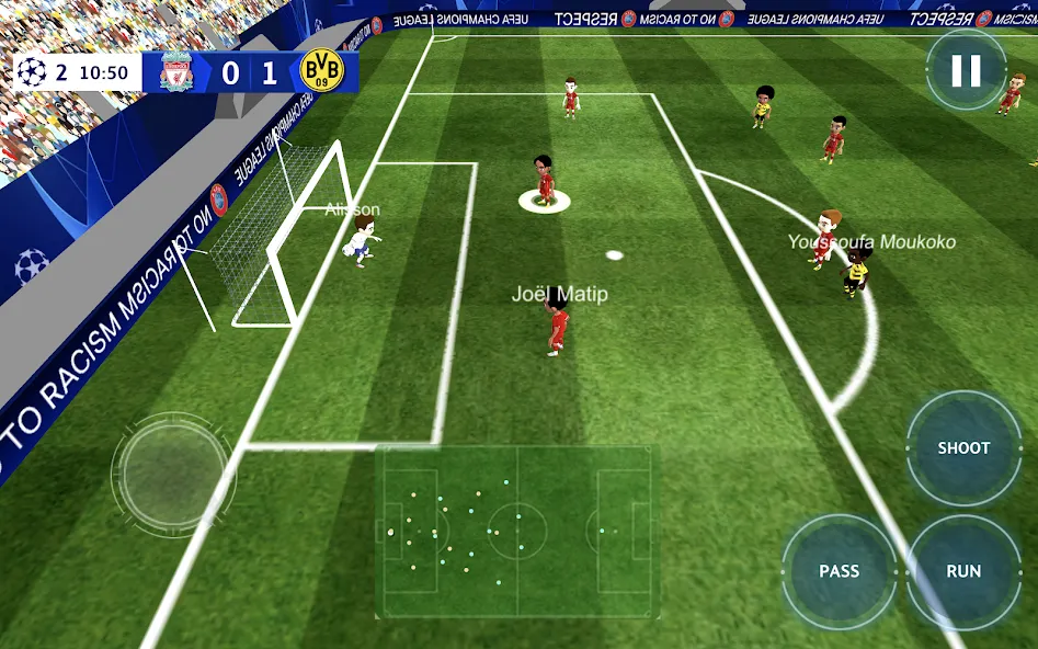 Champions League - UEFA Game (Чемпионс Лига) [МОД: Меню, Бесконечные монеты и Открытые уровни] Screenshot 5