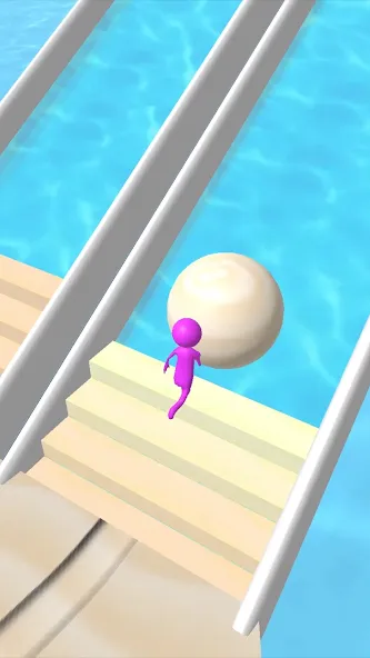 Bridge Race [МОД: Много денег, Монет и Все открыто] Screenshot 2