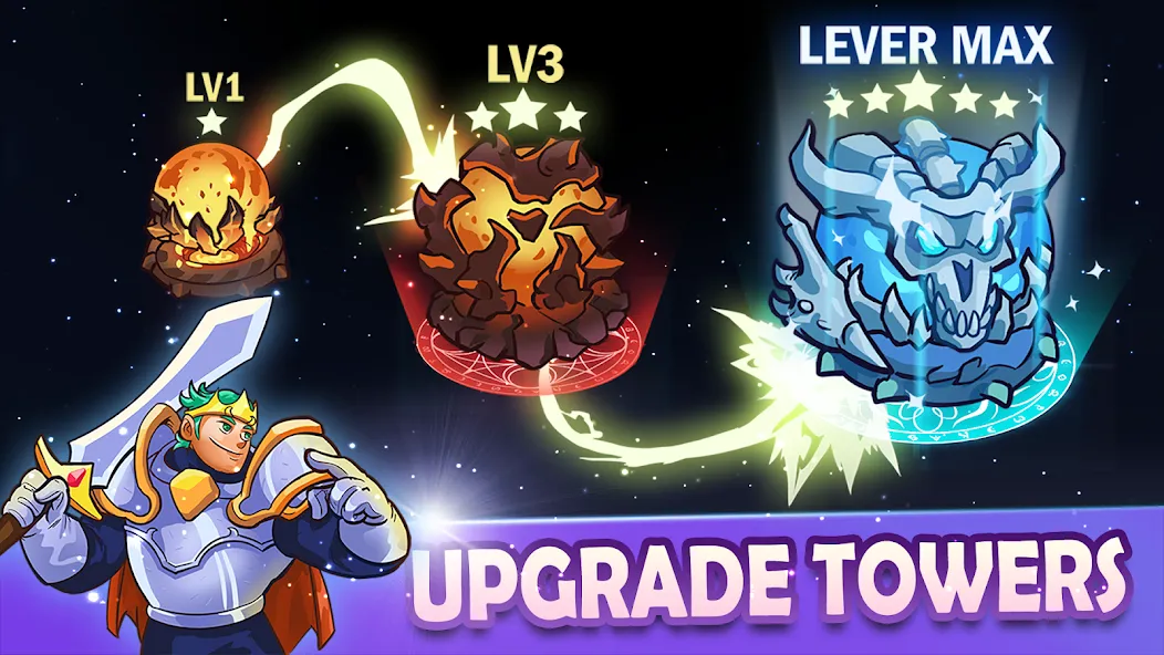 King of Defense 2: Epic TD (Кинг оф Дефенс 2) [МОД: Много монет, Открытые уровни и Мега MOD] Screenshot 4