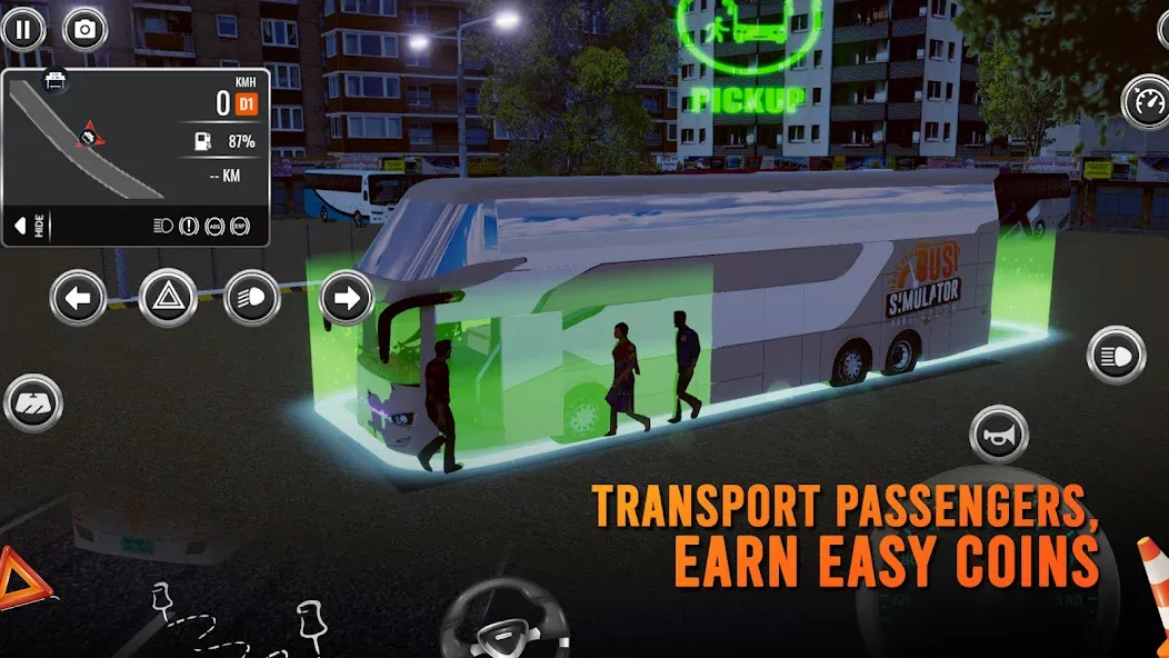 Bus Simulator Bangladesh (Бус Симулятор Бангладеш) [МОД: Деньги, Монеты и Меню MOD] Screenshot 2