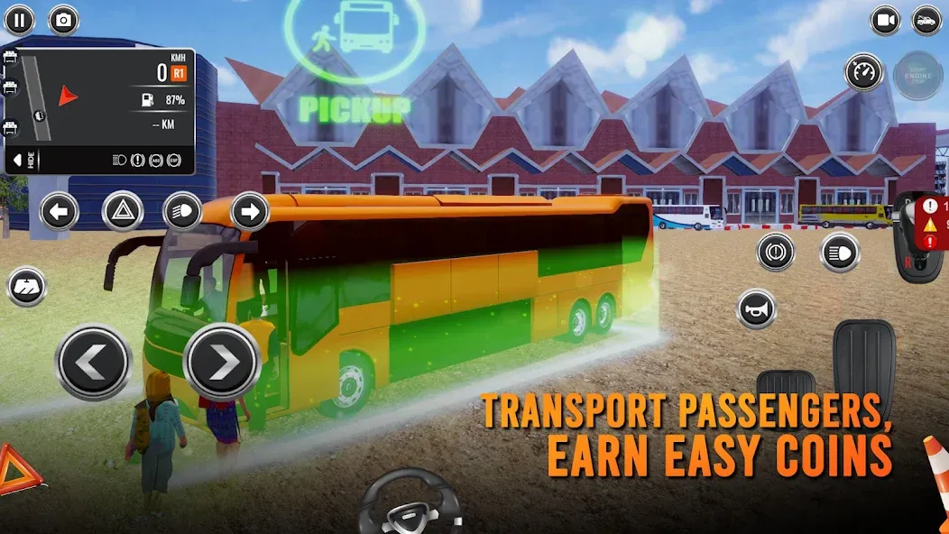 Bus Simulator Bangladesh (Бус Симулятор Бангладеш) [МОД: Деньги, Монеты и Меню MOD] Screenshot 3