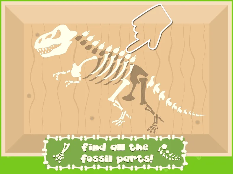 Dino Fossil Dig - Jurassic Adv (Дино Фоссил Диг) [МОД: Меню, Бесконечные монеты и Открытые уровни] Screenshot 2