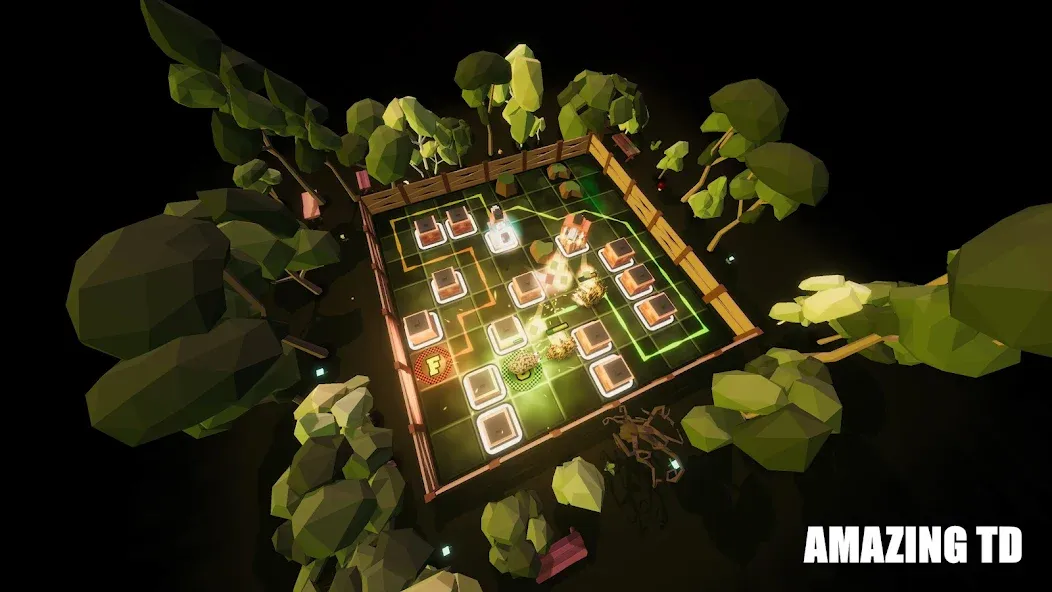 AMazing TD: Towers & Mazes (Эмэйзинг ТД) [МОД: Бесконечные деньги, Монеты и Мега MOD] Screenshot 1