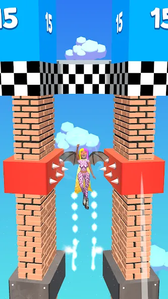 Stretch Legs: Jump King (Стретч Легс) [МОД: Много монет, Открытые уровни и Мега MOD] Screenshot 5