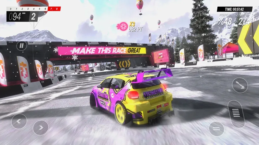 Rally Horizon (Ралли Хорайзон) [МОД: Бесконечные деньги, Монеты и Мега MOD] Screenshot 4