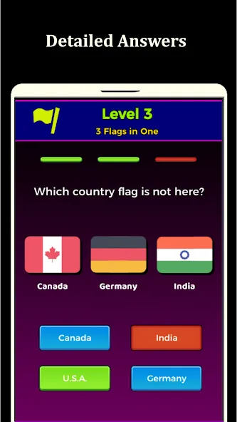 World Flags Quiz Game (Ворлд Флагс Квиз Гейм) [МОД: Много денег, Монет и Все открыто] Screenshot 2