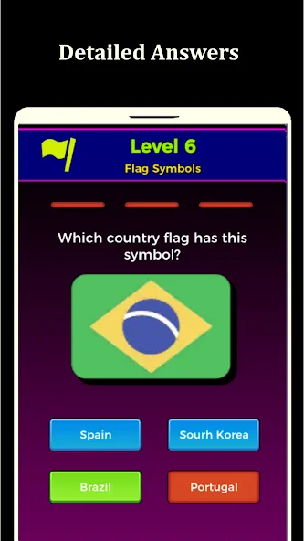 World Flags Quiz Game (Ворлд Флагс Квиз Гейм) [МОД: Много денег, Монет и Все открыто] Screenshot 4