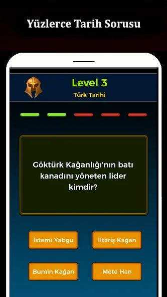 Tarih Bilgi Yarışması [МОД: Меню, Бесконечные монеты и Открытые уровни] Screenshot 1
