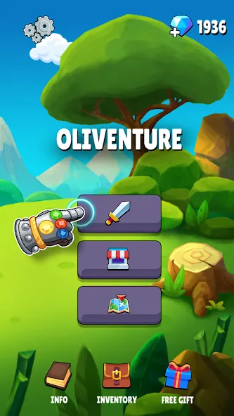 Oliventure (Оливентур) [МОД: Много монет, Открытые уровни и Мега MOD] Screenshot 1