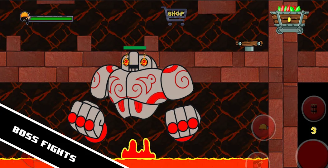 Dan the Dungeon Digger (Дэн Данжн Диггер) [МОД: Бесконечные деньги, Монеты и Мега MOD] Screenshot 5