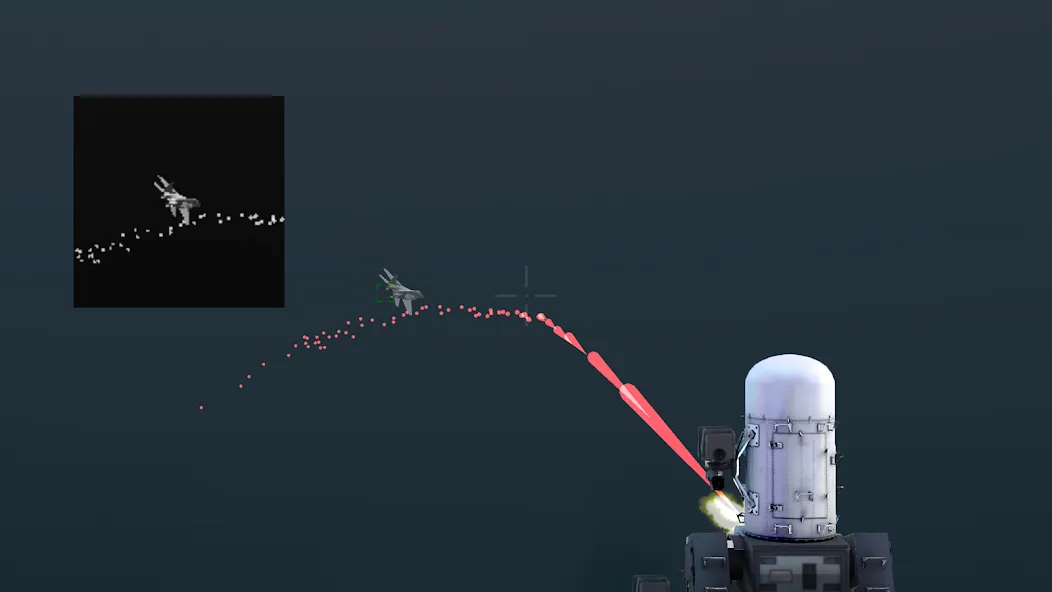 C-RAM CIWS simulator [МОД: Меню, Бесконечные монеты и Открытые уровни] Screenshot 4