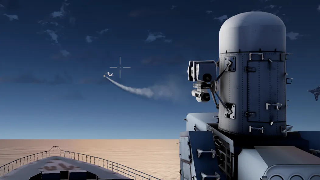 C-RAM CIWS simulator [МОД: Меню, Бесконечные монеты и Открытые уровни] Screenshot 5