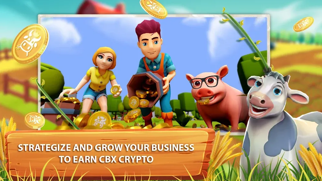 CropBytes: A Crypto Farm Game (КропБайтс) [МОД: Все открыто, Дополнительные деньги и Меню MOD] Screenshot 2