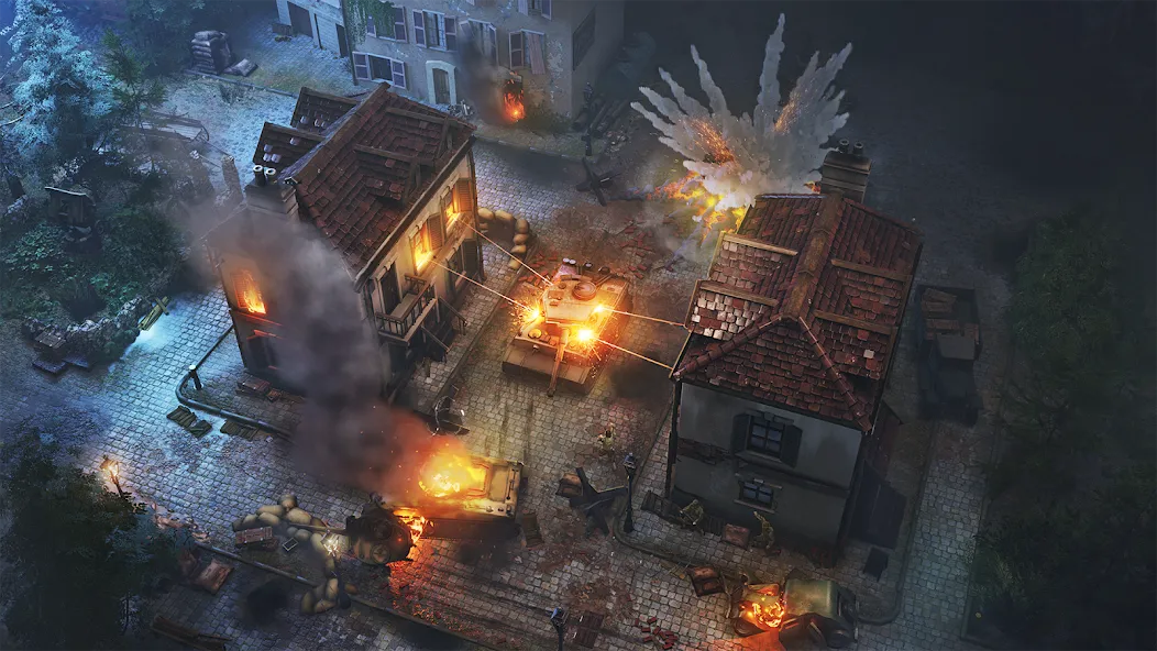 World War Armies: WW2 PvP RTS (Ворлд Вор Армиз) [МОД: Много денег, Монет и Все открыто] Screenshot 2
