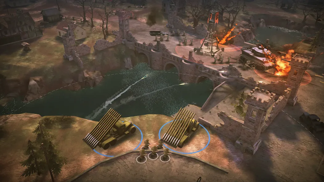 World War Armies: WW2 PvP RTS (Ворлд Вор Армиз) [МОД: Много денег, Монет и Все открыто] Screenshot 5