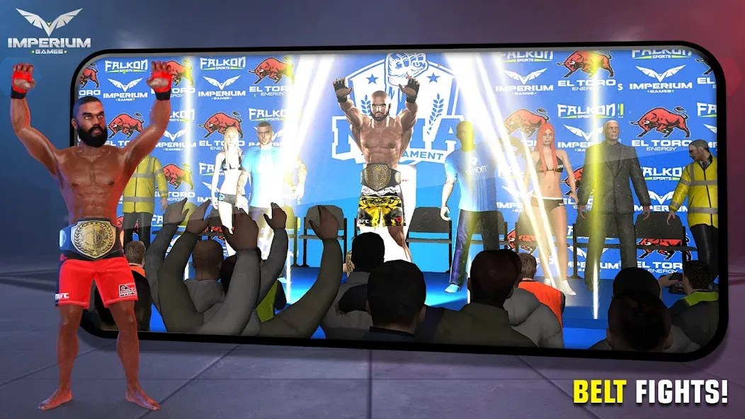 MMA Fighting Clash (ММА Файтинг Клэш) [МОД: Много денег, Монет и Все открыто] Screenshot 4