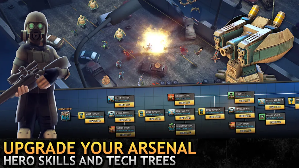 Last Hope TD - Tower Defense (Ласт Хоуп ТД) [МОД: Много денег, Монет и Все открыто] Screenshot 4