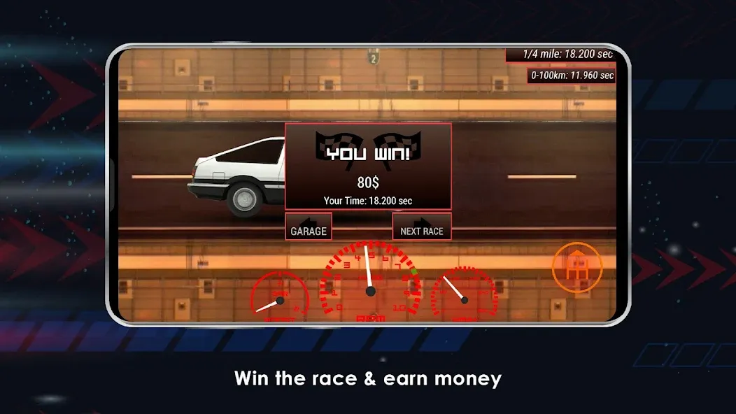 Japan Drag Racing (Драгрейсинг в Японии) [МОД: Бесконечные деньги, Монеты и Мега MOD] Screenshot 4