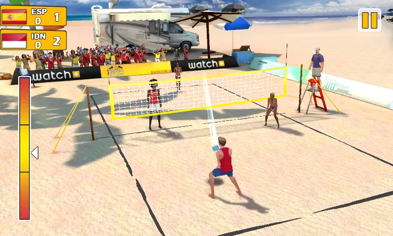 Beach Volleyball 3D [МОД: Бесконечные деньги, Монеты и Мега MOD] Screenshot 2