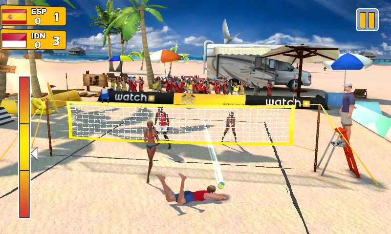 Beach Volleyball 3D [МОД: Бесконечные деньги, Монеты и Мега MOD] Screenshot 4